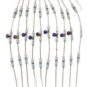 Bracelet en acier inoxydable plaqué zircon DAFNI BIG PAZAR - Cadeau tendance d'Istanbul - Product Image 1