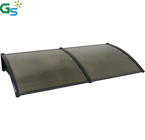 Thailand Modern Design Aluminum Composite Polycarbonate Hollow Sheet Exterior Roofing <strong>Poly</strong> Carbonate <strong>Awning</strong> - Product Image 1