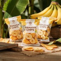 Emballages personnalisés pour snacks de plantains, sachets Ziplock, emballages pour Cheetos, sachets Mylar pour chips de banane et de pomme de terre