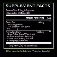 OEM Venta caliente Cuidado DE LA SALUD Té verde Quemador de grasa Cápsulas Suplemento de hierbas 60 Caps