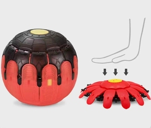 Gioco all'aperto sport giochi con la palla pieghevole calcio disco volante di plastica pieghevole Frisby - Product Image 3