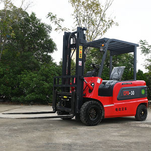 Forklift Listrik 4x4 Segala Medan 3 Ton 3.5 Ton Forklift Truk Medan Kasar Dengan <span class=keywords><strong>Crane</strong></span> - Product Image 4