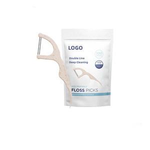 Hilo Dental Biodegradable Ecológico OEM, Palillos de Hilo Dental Compostables con Sabor a Menta y Carbón de <span class=keywords><strong>Bambú</strong></span> para la Limpieza Dental - Product Image 5