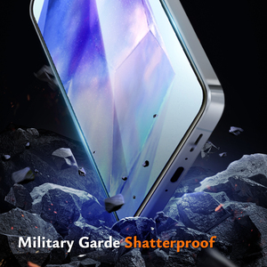 Film protecteur d'écran en verre trempé pour té<span class=keywords><strong>l</strong></span>éphone portable 2.5D 9H pour Samsung Galaxy A06 A16 A26 A36 A56 A76 - Product Image 6