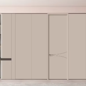 דלתות כניסה מודרניות מרוכבות של מלינקו, עמידות בפני אש, ניתנות להתאמה אישית בצבע, לדירות, וילות, בתי מלון, עם סגירה אוטומטית. - Product Image 3