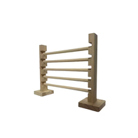 Jouets en bois : Bâton de saut pour lapin en bois, détachable et réglable en hauteur, jouets animaux en bois