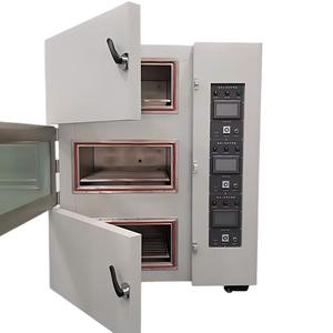 Forno Sottovuoto Verticale a 3 Strati da 380V con Riempimento di Azoto per Camera di Prova Batterie - Product Image 4