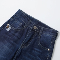 Celana Jeans Anak Laki-Laki Musim Semi Musim Panas Warna Biru Baru Nyaman Bernapas Denim Modis Gaya Eropa High Street