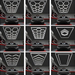 220V 110V Trần Ống ánh sáng tổ ong đèn nhà để xe cho phòng tập thể dục tầng hầm kho tự động cửa hàng làm đẹp tóc salon văn phòng - Product Image 2