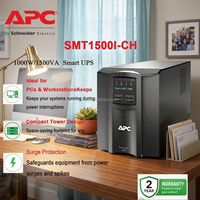 SMT1500I-CH 1.5kVA 1000W 230V Fasa Tunggal Gelombang Sinus Murni AVR Proteksi Lonjakan untuk Router, PC, Switch & Rak Server Kecil