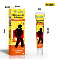 Pommade pour hémorroïdes 20g, extrait d'herbes, crème de soin corporel externe pour usage personnel quotidien