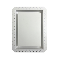 Grille de ventilation murale encastrée minimaliste en acier massif pour retour d'air CVC, personnalisable, moderne, avec débit d'air réglable pour maison ou plafond