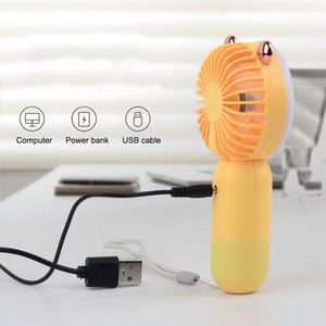 Portable Fan <b>USB</b> Mini Hand Fan Rechargeable <b>Night</b> <b>Light</b> Cooling <b>USB</b> Handheld Small Fan Adjust Speed Pocket Ventilador - Product Image 5