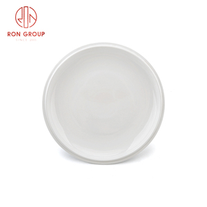 <span class=keywords><strong>Vaisselle</strong></span> de traiteur d'hôtel et de restaurant Assiettes de présentation <span class=keywords><strong>en</strong></span> porcelaine blanche Plats <span class=keywords><strong>en</strong></span> céramique de forme ronde pour fêtes Vente <span class=keywords><strong>en</strong></span> vente - Product Image 2