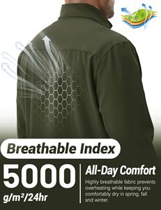 <strong>Tacvasen</strong> Soft Shell <strong>Jacket</strong> Man Custom Logo Waterproof Zip up <strong>Jacket</strong> Custom Windbreaker <strong>Jacket</strong> Winter Gym <strong>Jacket</strong> for Bulk Buyers - Product Image 3