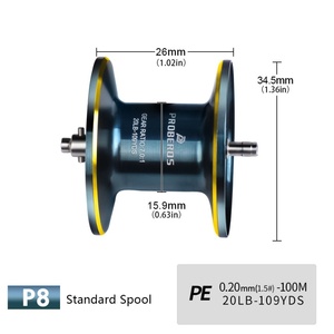 Nuovissimo Mulinello da Pesca a Bobina Lunga 7.0:1 ad Alta Velocità in Alluminio 5+1BB con Allarme Sonoro per Lago e Fiume - Product Image 4