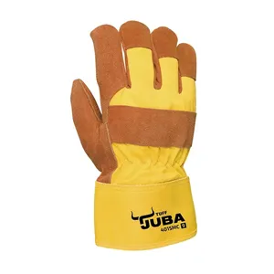 Guanto da Lavoro Juba - 401SMC 9/L Garden - Colore: Giallo / Marrone - Guanti da lavoro consigliati - Product Image 1