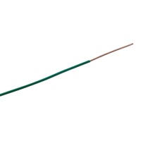 Fil de cuivre massif BV de qualité supérieure / Câble de construction en PVC 6,0 mm vert pour bâtiment commercial 300/450V