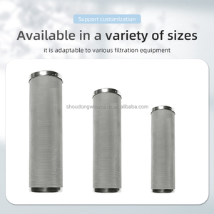 Customized <strong>Filter</strong> Cartridge Water Filtration Oil Filtration 304 316 Stainless Steel Wire Mesh <strong>Filter</strong> <strong>element</strong> - Product Image 6