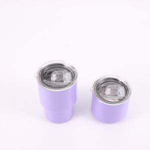 Mini Tumbler in Metallo con Coperchio e Cannuccia, Bicchierino da Shot per Sublimazione, Tazza da <span class=keywords><strong>Caffè</strong></span>, 2oz 3oz 4oz, Vendita Calda negli USA - Product Image 4