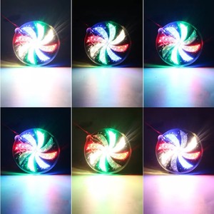 Luces Decorativas RGB Coloridas para Motocicleta, Coche Eléctrico, WISP Modificado, Luces Intermitentes de Colores, Luces de Hojas de Viento - Product Image 3