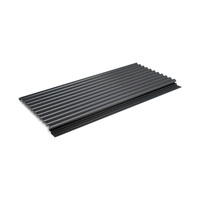 Profilé en aluminium extrudé 6063 de forme spéciale, OEM ODM, découpe et pliage sur mesure, directement de l'usine pour la décoration architecturale