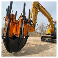 Vente directe usine : Pelle à arbres pour excavatrice, machine de transplantation d'arbres pour chargeuse compacte, pelle hydraulique pour arbres, bêche à arbres
