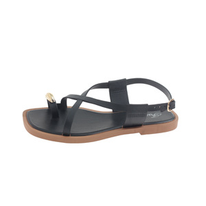Sandalias planas antideslizantes informales para mujer, zapatillas deslizantes antiolor con punta de Clip, calzado de playa, chanclas de plataforma para mujer - Product Image 6