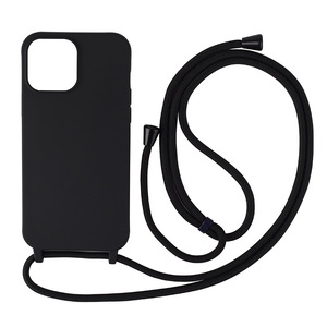 Per <span class=keywords><strong>iPhone</strong></span> 15 16 custodia per telefono con cordino satinato opaco integrato TPU Soft Strap per <span class=keywords><strong>iPhone</strong></span> <span class=keywords><strong>11</strong></span> 12 13 14 <span class=keywords><strong>Pro</strong></span> Max <span class=keywords><strong>Cover</strong></span> - Product Image 2