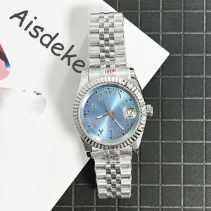 새롭게 개선된 NH35 무브먼트 아랍 숫자 다이얼 남성용 기계식 시계 <span class=keywords><strong>S</strong></span> 모드 데이저스트 및 맞춤형 로고 - Product Image 3