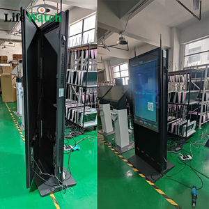 Màn hình LCD hai mặt tương tác 4 inch cho các cửa hàng bán lẻ Kết nối Wifi hệ thống quản lý từ xa cho đồ họa hoạt hình - Product Image 3