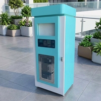 Distributeur d'eau automatique commercial à osmose inverse, système intelligent de purification d'eau potable à monnayeur pour usage extérieur