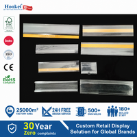 Portaprecios de Plástico Hookei, Portaetiquetas, Tira de Datos para Supermercado