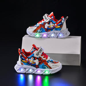2025 Neue Kinder sportschuhe Mesh Breath able LED Light Schuhe Jungen Leuchtende Schuhe - Product Image 5