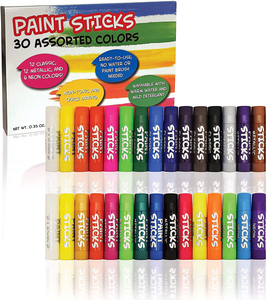Colori assortiti bastoncini di vernice Tempera lavabili pastello setoso pastello a olio per bambini che disegnano fai da te - Product Image 1
