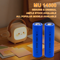 14500 MU-14500 Sel Baterai Li-ion 3.7V 800mAh Isi Ulang untuk Sikat Gigi Elektrik, Pisau Cukur, Mobil Mainan, Produk Digital Kecil