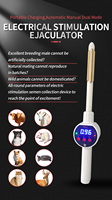 Collecteur de sperme électrique portable pour animaux, réutilisable, pour chats, chiens, souris, moutons, chevaux, bovins, extracteur de sperme canin
