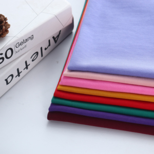 100% Cotton 10 Màu Sắc Instock 320gsm Giả Mercerized <span class=keywords><strong>Linen</strong></span> Dệt Kim Bông Pháp <span class=keywords><strong>Terry</strong></span> Vải Cho Áo Và Trang Phục - Product Image 5