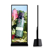 Affichage numérique interactif à écran plein 4K pour la vente en intérieur, écran d'affichage publicitaire vertical, écran LCD ultra fin, affiche