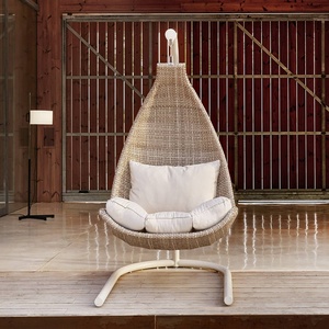Offres Spéciales Seashell <span class=keywords><strong>suspendu</strong></span> balançoire chaise oeuf jardin balançoire chaises suspendus balançoire chaise simple Double - Product Image 5