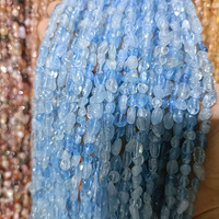 Perles de pierres précieuses en vrac, pépites de citrine naturelle irrégulières, pour la fabrication de bijoux DIY, 6mm 8mm