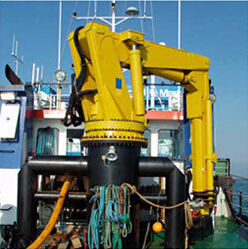 เครนเรือเดินทะเล 500 กก. 1 ตัน เครนไฮดรอลิกแบบพับได้สำหรับเรือยอชท์ เครนติดดาดฟ้าสำหรับขาย - Product Image 6