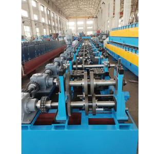 Hochwertige voll automatische Bahn breite 4 "bis 12" Pfetten Stahlrahmen C Z Pfetten walzen form maschine - Product Image 1