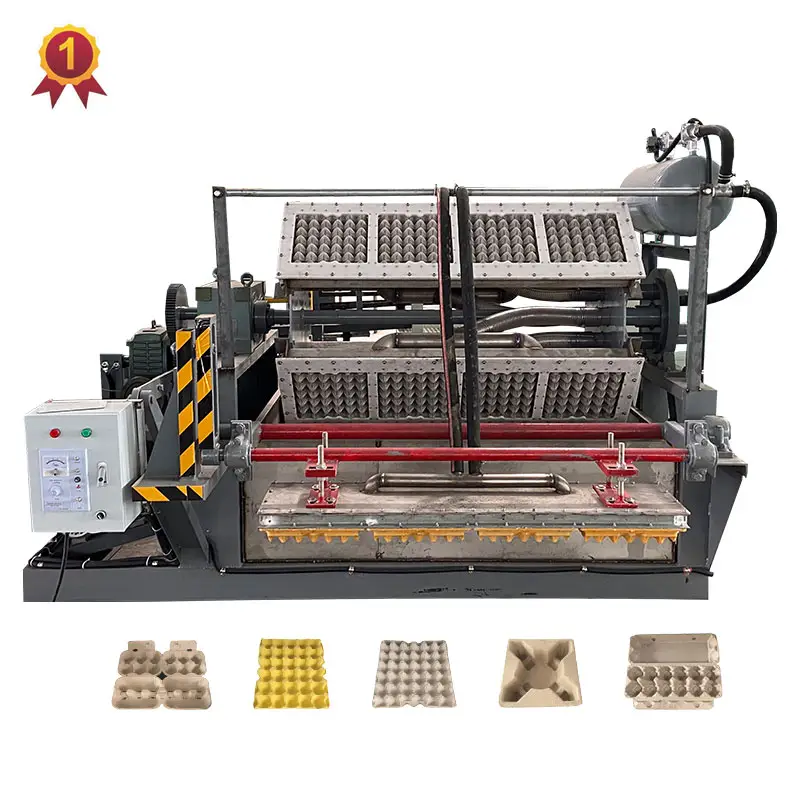 Hot Sale Waste Paper Recycling Egg Cartons Machine Making Eggs Tray Carton Making Machine