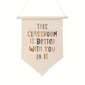 ธงผ้าใบแขวนผนัง ขนาด 11x15.7 นิ้ว ธงผ้าใบสั่งทำพิเศษ พิมพ์ลายด้วยความร้อน - Product Image 3