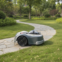 Tondeuse à gazon robotisée intelligente industrielle sans fil rechargeable, coupe-herbe robotisé, télécommande, équipement de jardinage DIY