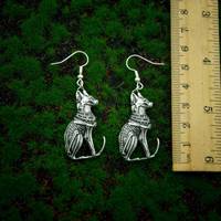 Boucles d'oreilles vintage personnalisées pour animaux de compagnie, bijoux déesse égyptienne, cadeau pour amoureux des animaux, accessoires d'amitié