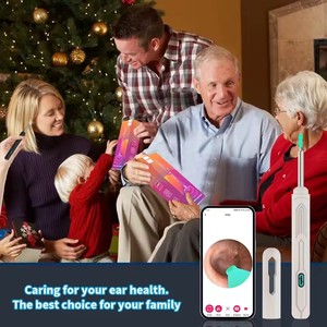 HD otoscope tai làm sạch thiết lập với máy ảnh USB C sạc nhà thông minh ráy tai sáp loại bỏ công cụ và Tai gậy - Product Image 3