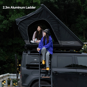 ADA OVERLAND Hot Sell Triangle Hard Rooftop Tent, Aluminum Material Waterproof Design for Car Camping - Product Image 3