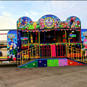 Equipo de Juego Infantil para Exteriores, Parque Infantil Móvil <span class=keywords><strong>sobre</strong></span> <span class=keywords><strong>Ruedas</strong></span> - Product Image 1